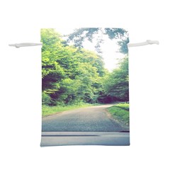Photo Vue Sur Forêt  Lightweight Drawstring Pouch (s) by kcreatif