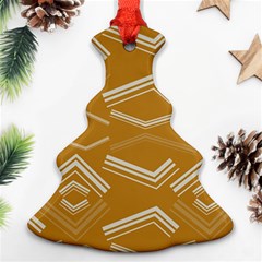 Abstract Geometric Design    Christmas Tree Ornament (two Sides) by Eskimos
