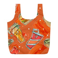 55 Full Print Recycle Bag (l) by EvgeniaEsenina