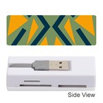 Abstract geometric design    Memory Card Reader (Stick) Front