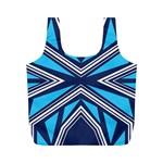 Abstract pattern geometric backgrounds  Full Print Recycle Bag (M) Front