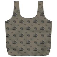 Stylized Cactus Motif Pattern Full Print Recycle Bag (xl) by dflcprintsclothing