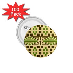 Abstract Pattern Geometric Backgrounds  1 75  Buttons (100 Pack)  by Eskimos