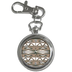Abstract Pattern Geometric Backgrounds  Key Chain Watches by Eskimos