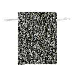 Creepy Head Motif Pattern Lightweight Drawstring Pouch (s) by dflcprintsclothing