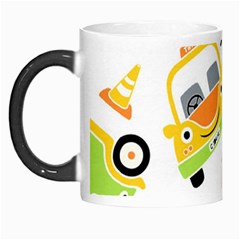 Seamless-pattern-vector-illustration-vehicles-cartoon Morph Mug by Jancukart