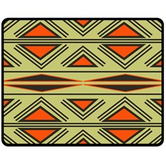 Abstract Pattern Geometric Backgrounds Fleece Blanket (medium)  by Eskimos