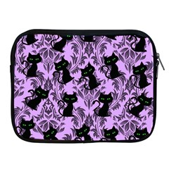 Purple Cats Apple Ipad 2/3/4 Zipper Cases by NerdySparkleGoth
