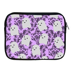 Purple Ghosts Apple Ipad 2/3/4 Zipper Cases by NerdySparkleGoth