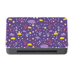 Pattern-cute-clouds-stars Memory Card Reader With Cf by Jancukart