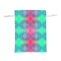 Infinity Circles Lightweight Drawstring Pouch (l) by Thespacecampers
