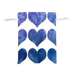 Valentin Heart  Love Lightweight Drawstring Pouch (m) by artworkshop