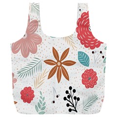 Nature Flora Full Print Recycle Bag (xxxl) by artworkshop