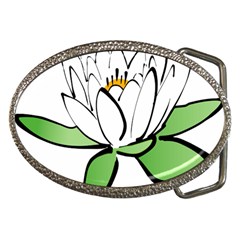 Lotus-flower-water-lily Belt Buckles by Jancukart