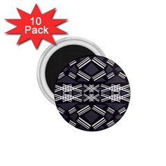 Abstract Pattern Geometric Backgrounds  1 75  Magnets (10 Pack)  by Eskimos