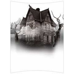 Haunted-night Building Back Support Cushion by Jancukart