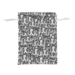 Sketchy Monster Insect Drawing Motif Pattern Lightweight Drawstring Pouch (m) by dflcprintsclothing