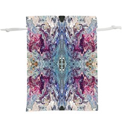 Abstract Arabesque  Lightweight Drawstring Pouch (xl) by kaleidomarblingart