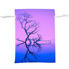 Nature-inspiration-trees-blue  Lightweight Drawstring Pouch (xl) by Jancukart