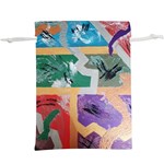 Order in chaos  Lightweight Drawstring Pouch (XL) Front