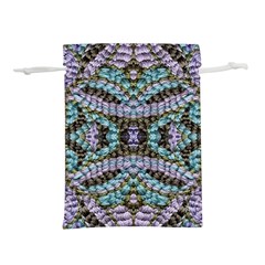Pastels Repeats Lightweight Drawstring Pouch (s) by kaleidomarblingart