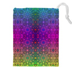 Stained Glass Drawstring Pouch (4xl) by Thespacecampers