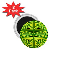 Abstract Pattern Geometric Backgrounds 1 75  Magnets (10 Pack)  by Eskimos