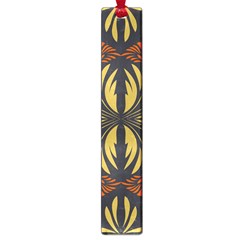 Folk Flowers Print Floral Pattern Ethnic Art Large Book Marks by Eskimos