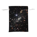 James Webb Space Telescope Deep Field Lightweight Drawstring Pouch (L) Front
