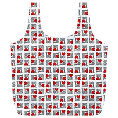 Spanish Love Phrase Motif Pattern Full Print Recycle Bag (xl) by dflcprintsclothing