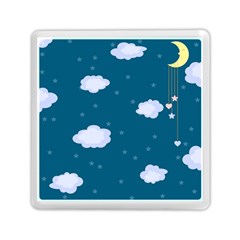 Clouds Memory Card Reader (square) by nateshop