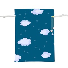 Clouds  Lightweight Drawstring Pouch (xl) by nateshop