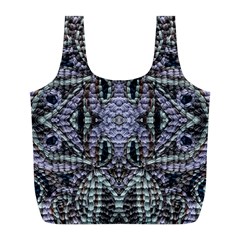 Abstract Kaleido Full Print Recycle Bag (l) by kaleidomarblingart