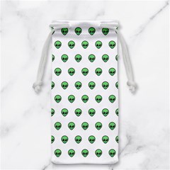 Aliens Ufo Fantasy Pattern Jewelry Bag by Wegoenart