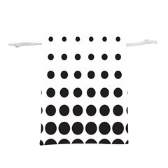 Halftone Pattern Dot Modern Retro Texture Circle Lightweight Drawstring Pouch (s) by artworkshop