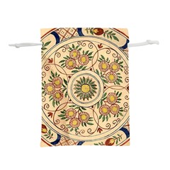 Illustration Painting Vintage Antique Plate China Lightweight Drawstring Pouch (s) by Wegoenart