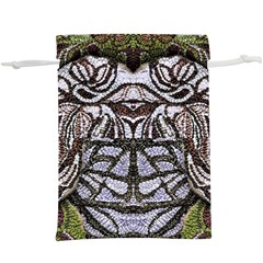Liberty Inspired Embroidery Iv  Lightweight Drawstring Pouch (xl) by kaleidomarblingart