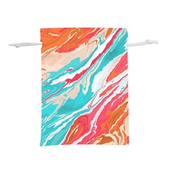 Stone Marble Texturw Pattern Lightweight Drawstring Pouch (s) by Wegoenart