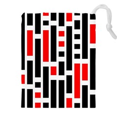 Illustration Background Geometric Pattern Drawstring Pouch (4xl) by Wegoenart