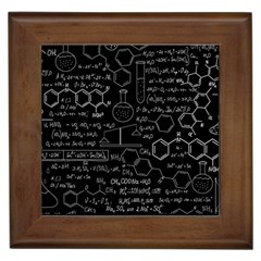 Medical Biology Detail Medicine Psychedelic Science Abstract Abstraction Chemistry Genetics Framed Tile by Jancukart