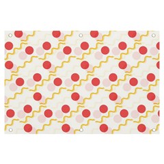 Illustration Abstract Line Pattern Dot Lines Decorative Banner And Sign 6  X 4  by Amaryn4rt