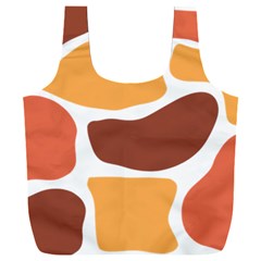Geometric Pastel Bricks Full Print Recycle Bag (xxl) by ConteMonfrey