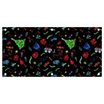 Happy New Year Christmas Xmast Background Banner and Sign 4  x 2  Front
