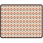 Geometric Tribal Pattern Design Fleece Blanket (Medium)  60 x50  Blanket Front