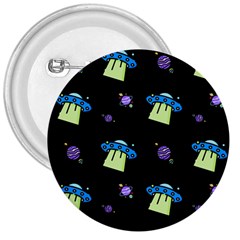 Illustration Cosmos Cosmo Rocket Spaceship Ufo 3  Buttons by danenraven