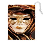 Venetian Mask Drawstring Pouch (4XL) Front