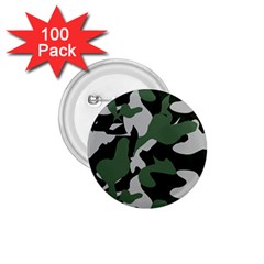 Illustration Camouflage Camo Army Soldier Abstract Pattern 1 75  Buttons (100 Pack)  by danenraven