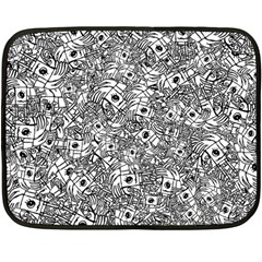Weird Cute Fantasy Monsters Motif Pattern Fleece Blanket (mini) by dflcprintsclothing