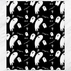 Ghost Background Halloween Canvas 20  X 24  by Wegoenart