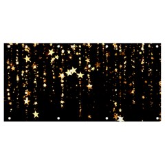 Stars Christmas Background Pattern Banner And Sign 8  X 4  by danenraven